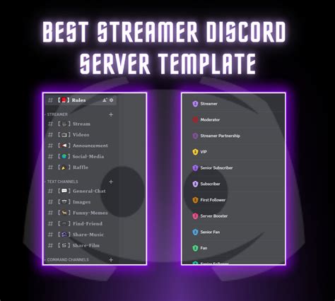 Best Streamer Discord Server Template Etsy