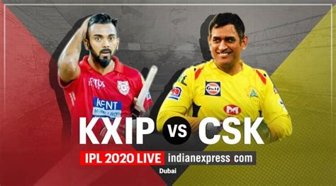 Ipl 2020 Kxip Vs Csk Watson Du Plessis Power Csk To 10 Wicket Win Ipl News The Indian Express