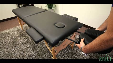 Portable Massage Table Bed With Carrying Case Youtube