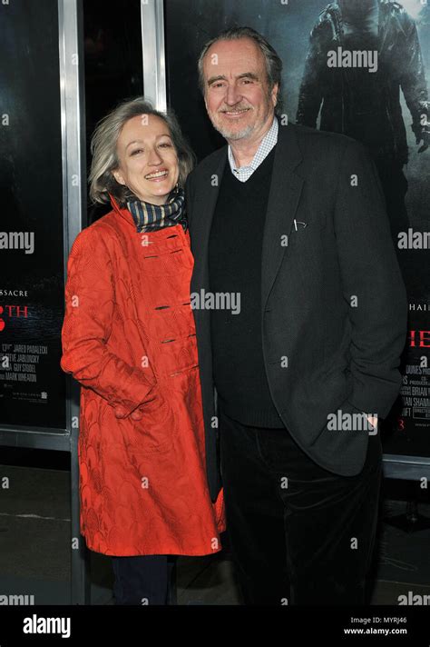 Wes Craven And Wife Friday The 13th Premiere At The Chinese Theatre