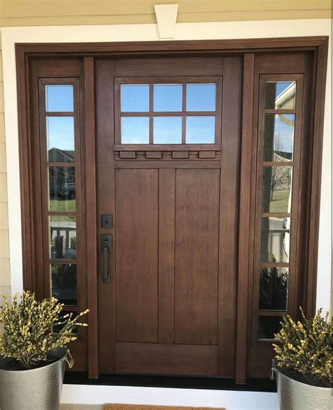 New Cheap Exterior Doors With Sidelights Design And Architecture