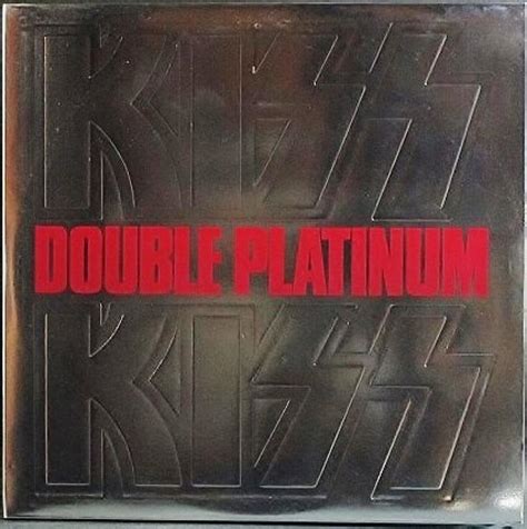 Double Platinum By Kiss Lp X 2 With Gmsi Ref113639373
