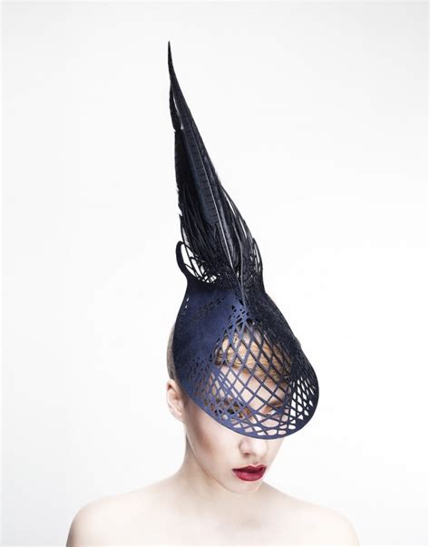 Emma Yeos Haute Couture Hats Carved From Wood Design Indaba