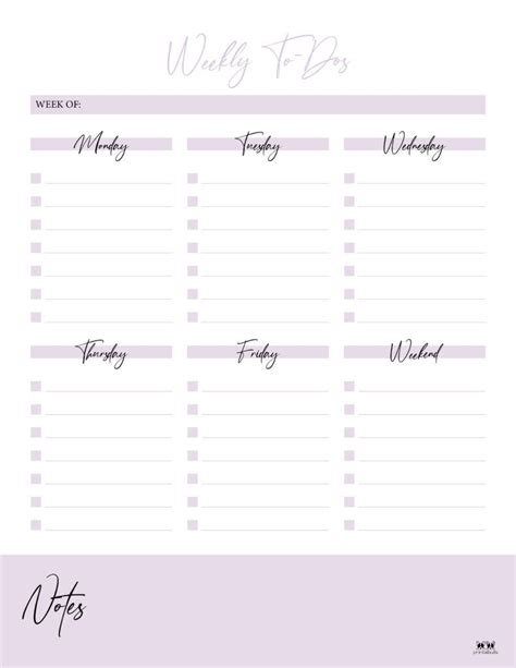 To Do Planner Weekly Planner Template Print Planner Routine Planner