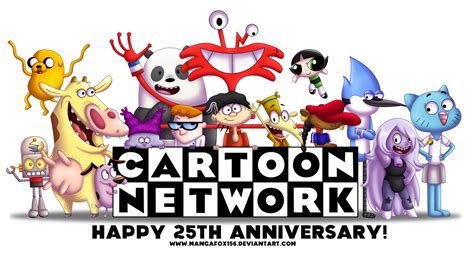 Cartoon Network 25th Anniversary By Mangafox156 On Deviantart