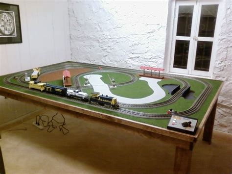 Table Top Layout Train Table Toy Train Table Model Train Table