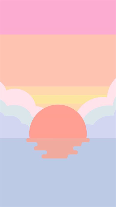 Beautiful Pink Sunset Wallpaper For Iphone Wallpaper