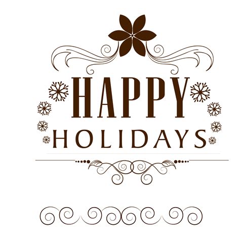 Holiday Euclidean Vector Happy Holidays Vector Png Download 1331