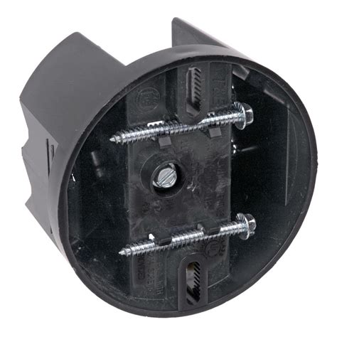 If you are fortunate enough that your electrical box is secured to a rafter or some other solid support, then you can skip the rest of this article and go install your ceiling fan according to the. Carlon 16 cu. in. New Work Round Ceiling Fan Saddle Box ...