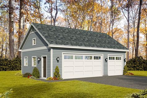 We have an amazing collection of house plans with 3 car garages. Plan 68577VR: Carriage House with 3-Bay Garage in 2020 ...
