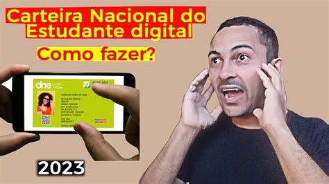 Aprenda A Fazer A Carteirinha Do Estudante Digital Dne Meia Entrada