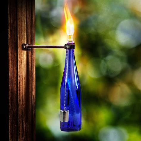 Lanmu Wine Bottle Torch Kit Outdoor Patio Torch Diy Homemade Torch