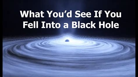 What Youd See When Falling Into Or Orbiting Black Holes Vr360 Youtube