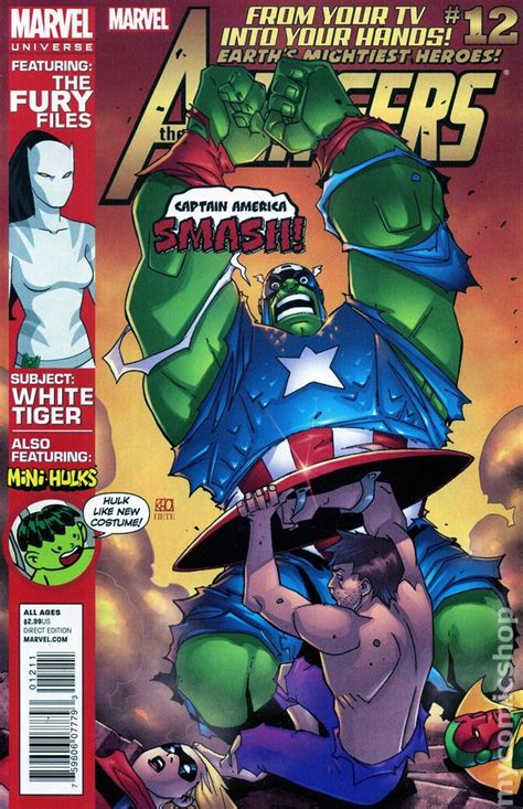 Avengers Earths Mightiest Heroes 2012 Marvel Universe Comic Books