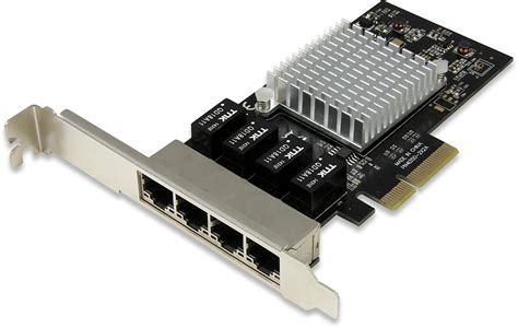 A network interface controller (nic, also known as a network interface card, network adapter, lan adapter or physical network interface, and by similar terms) is a computer hardware component that connects a computer to a computer network. 4-Port Gigabit Ethernet Network Card - PCI Express, Intel I350 NIC