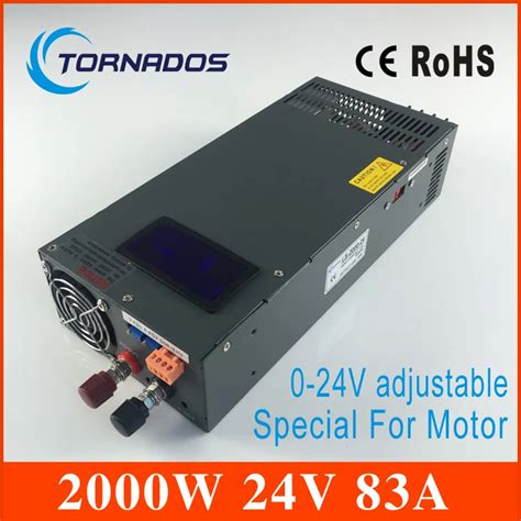 2000w 83a 0 24v Switching Power Supply For Industrial Control Dc Motor