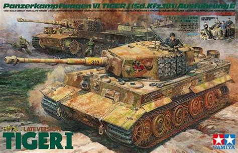 Tamiya Panzerkampfwagen Vi Tiger I Sd Kfz Ausfuhrunge W Ace