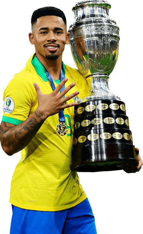 Gabriel Jesus football render - 55583 - FootyRenders