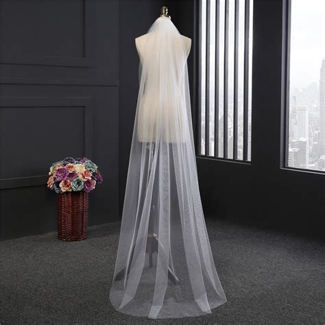 Wedding Accessories 2 Meter Wedding Veil Long Wedding Veil Bridal Veils