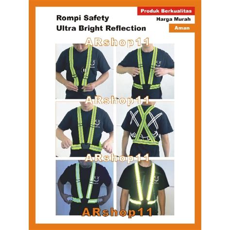 Jual Rompi Safety Rompi Proyek Rompi Reflektor Shopee Indonesia