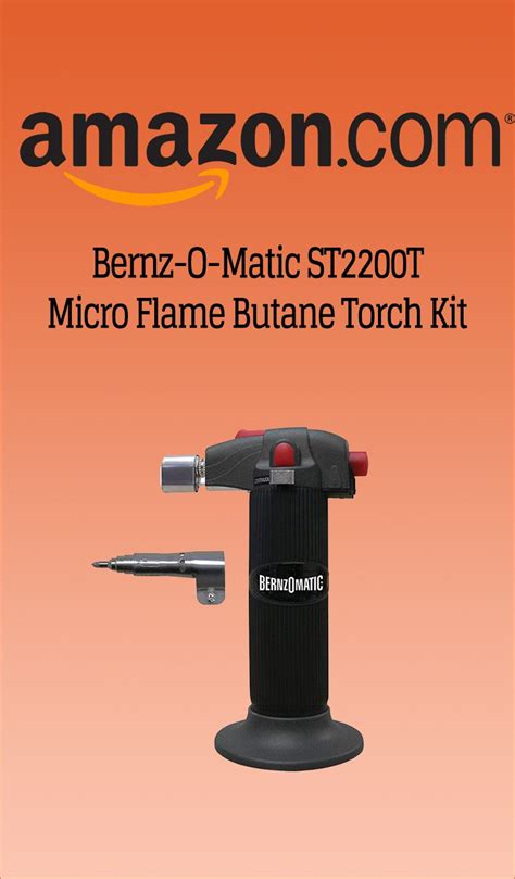 Bernz O Matic St2200t Micro Flame Butane Torch Kit Bernzomatic Torch