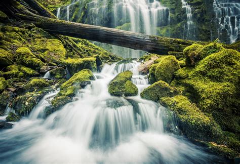 Hintergrundbilder Landschaft Wald Wasserfall Wasser Natur