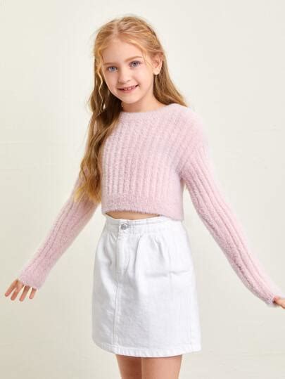 Girls Sweaters And Cardigans Shein Uk