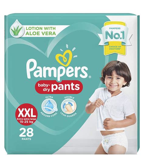 Pampers Extra Large Size Baby Diapers Xxl 28 Buy Pampers Extra Large