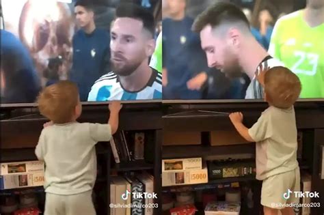 La Incre Ble Y Viral Reacci N De Un Ni O Al Ver A Lionel Messi En La