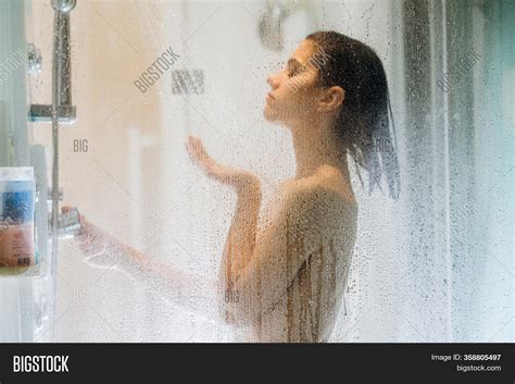 Morning Shower Taking Image Photo Free Trial Bigstock