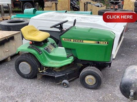 John Deere 160 Lawn Tractor Gas Rideau Auctions
