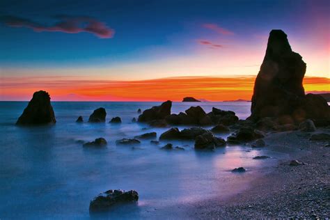 1920x1080 Resolution Seashore With Rock Formation Landscape Hd