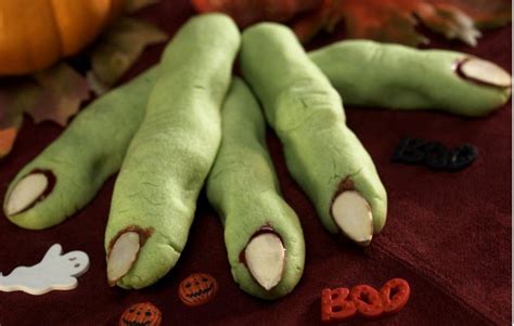 Spooky Zombie Fingers Recipe Halloween Witch Finger Cookies Fun