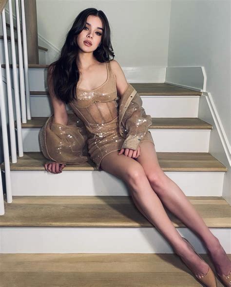 HAILEE STEINFELD For David Koma Collection 2021 HawtCelebs