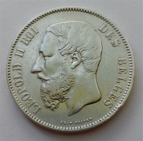 Belgium 5 franc coins worth money! 1869 Belgium 5 Francs .900 Silver Coin | eBay