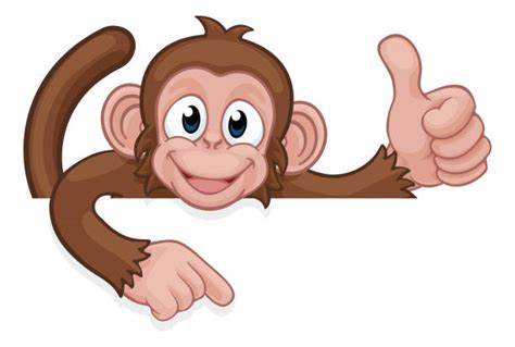 Thumbs Up Chimp Illustrations Royalty Free Vector Graphics And Clip Art