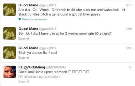 Gucci Mane Leaks Naked Pic Of Nicki Minaj Clowns Her For Having Ass