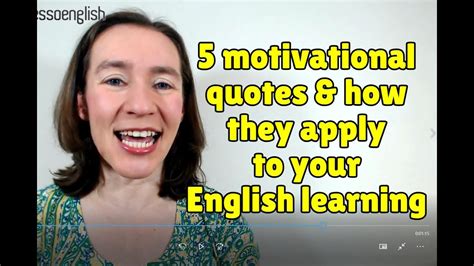 5 Motivational Quotes And How They Apply To Your English Learning Youtube