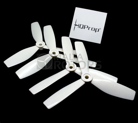 HQProp 5X4.6X3 Durable Propeller (White) - MaltaRotors