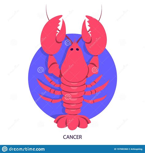 As a fire sign, you know how to strut your stuff. Cancer Zodiac. Astrology And Horoscope Concept. Animal ...