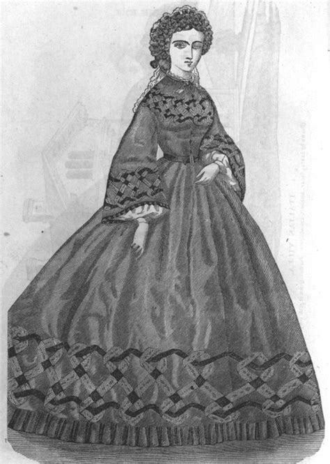 Civil War Era Clothing Civil War Era Ladies Dresses January 1864