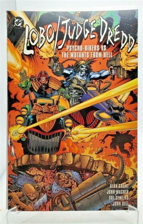Lobo Judge Dredd Psycho Bikers Vs Mutants Comic Books