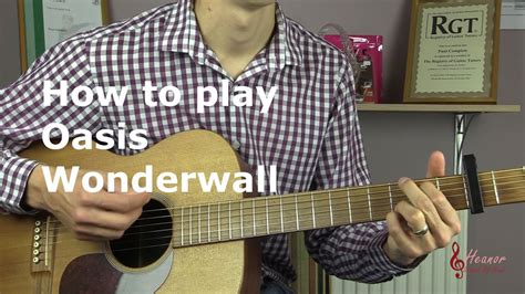 How To Play Wonderwall By Oasis Guitar Lesson Tutorial Youtube