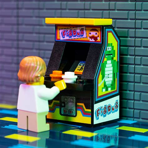 Fig Dug Custom Lego Arcade Machine The Brick Show Shop