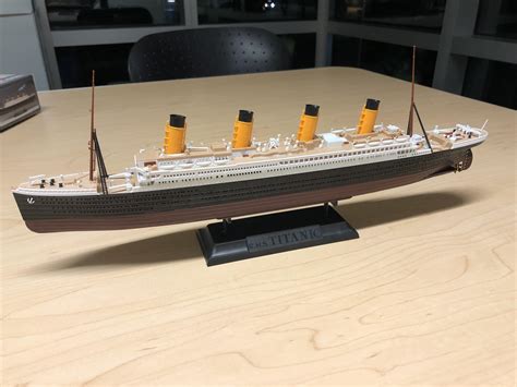 My First Ship Model The Rms Titanic Rmodelmakers