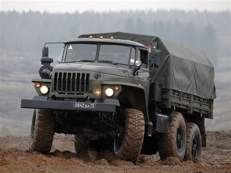 1993 Ural 4320 10 6x6 Offroad Truck Military Semi Tractor