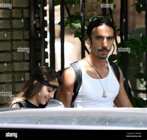 Lourdes Leon And Her Father Carlos Leon Leaving Madonnas Apartment New