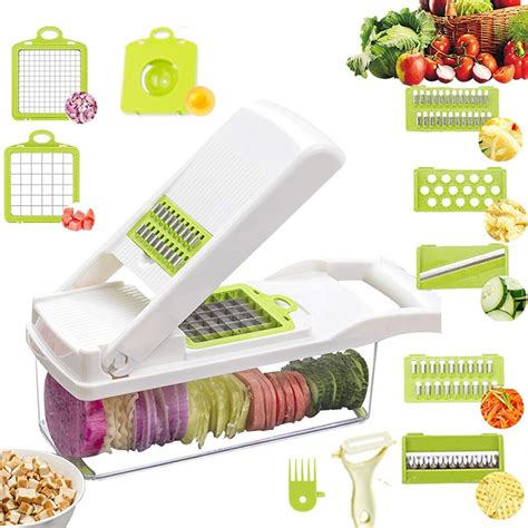 Vegetable Chopper Mandoline Slicer Cutter Chopper And Grater 12 In 1