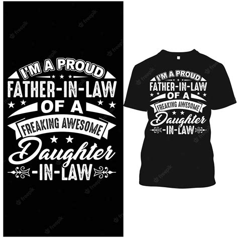 Premium Vector Father In Law And Daughter In Law Design