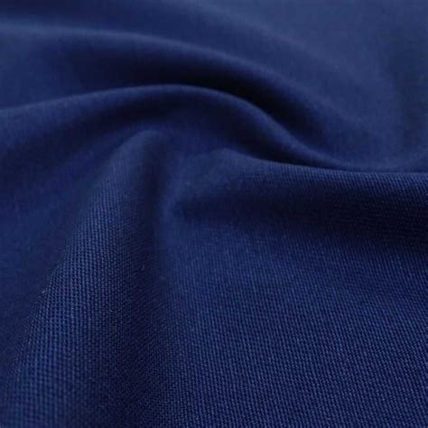 Tecido Brim Leve Puro Algodão Em Cores Lisas Azul Marinho Na Monalisa